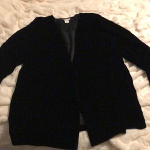 Black Velvet Blazer